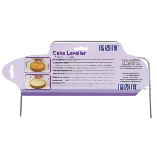 Cake Leveller 300mm PME back of packaging