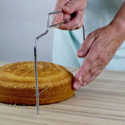 Cake Leveller 300mm PME in use