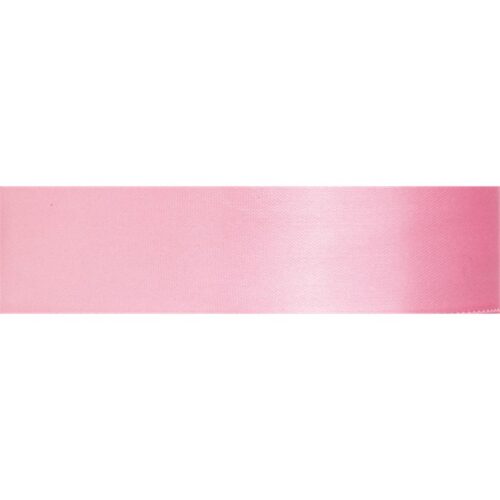 Double Faced Satin Ribbon – Babe Pink