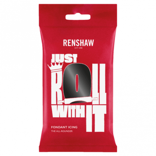 Renshaw Jet Black Ready to Roll Icing 250g