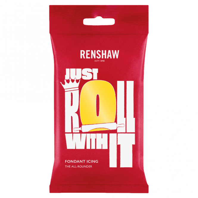 Renshaw Yellow Ready to Roll Icing 250g