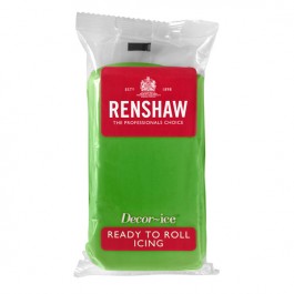 500g Renshaw Ready to Roll Sugarpaste Lincoln Green