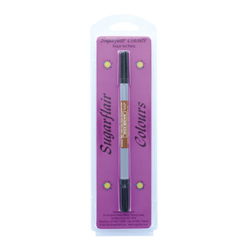 Sugarflair Art Pen Spice Brown Retail Packed