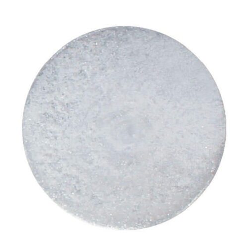 Close up of Light Silver Powder Puff Glitter Dust Spray Sugarflair 10g