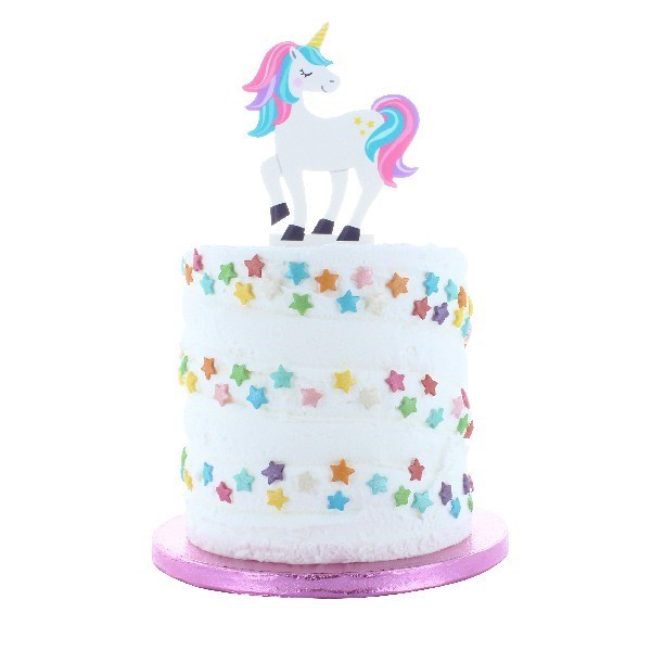 unicorn image with cake