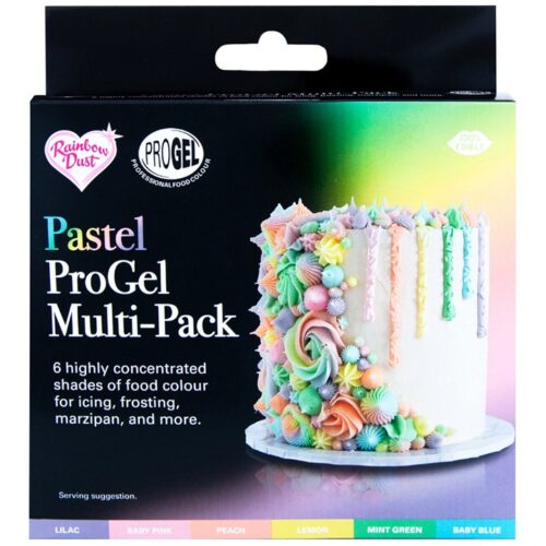 Rainbow Dust ProGel Pastel Multipack 6 x 25g