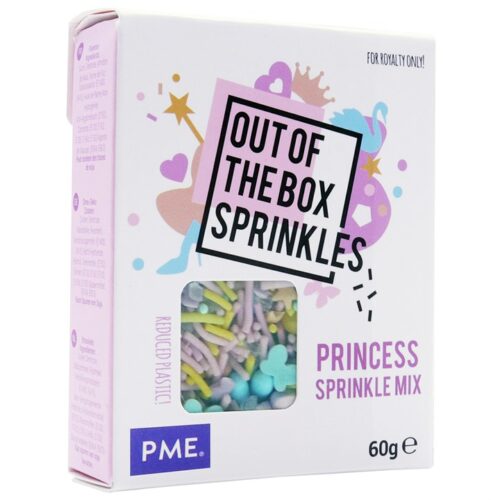 PME Out of the Box Princess Sprinkles 60g