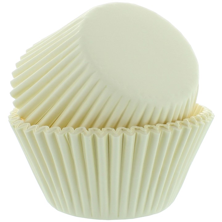 Ivory Baking Cases (Pack of 50)