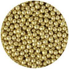 4mm metallic gold pearls scrumptious