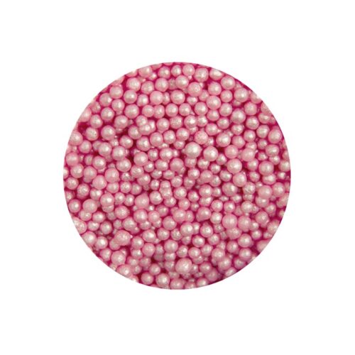 4mm Pink Glimmer Pearls 80g Scrumptious