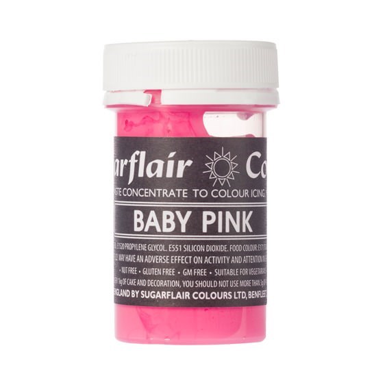 Sugarflair baby pink food paste