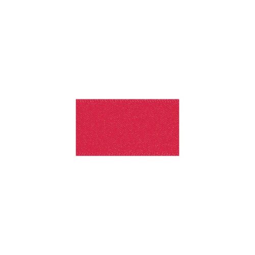 Poppy (red) - Berisford Double Satin Ribbon colour 21