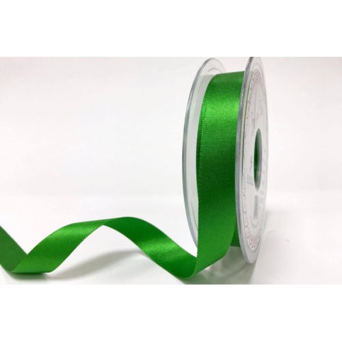 berisford emerald green 15mm double satin ribbon