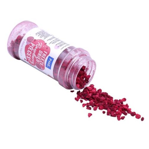 PME Freeze Dried Raspberries showing contents