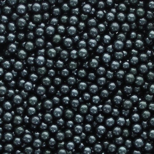 4mm Black Pearls Edible