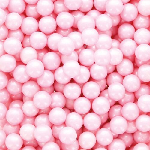 7mm Pink Pearls Edible