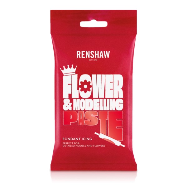 Renshaw Flower and Modelling Paste - Carnation Red 250g