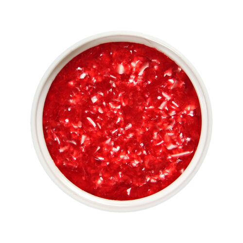 PME Edible Glitter Flakes Red in pot