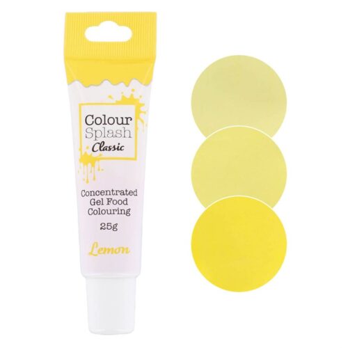 Colour Splash Food Colouring Gel - Lemon Shades