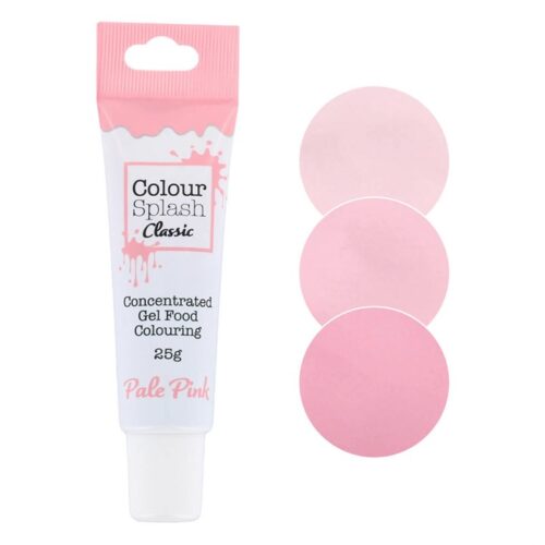 Colour Splash Food Colouring Gel - Pale Pink Shades