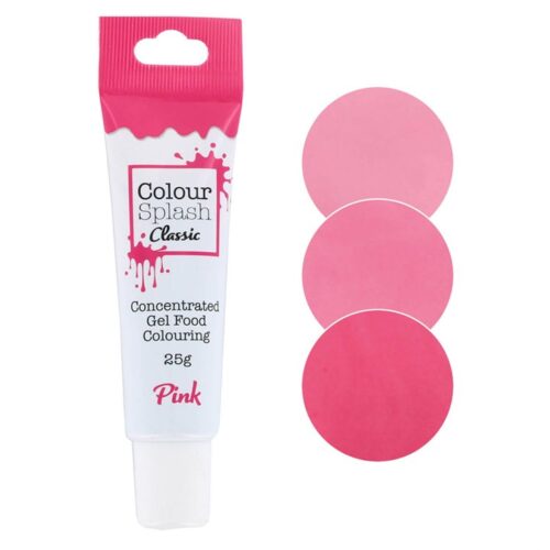 Colour Splash Food Colouring Gel - Pink Shades