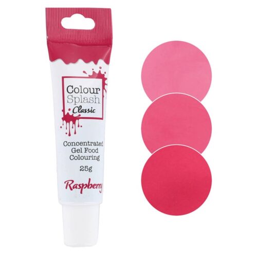 Colour Splash Food Colouring Gel - Raspberry Shades