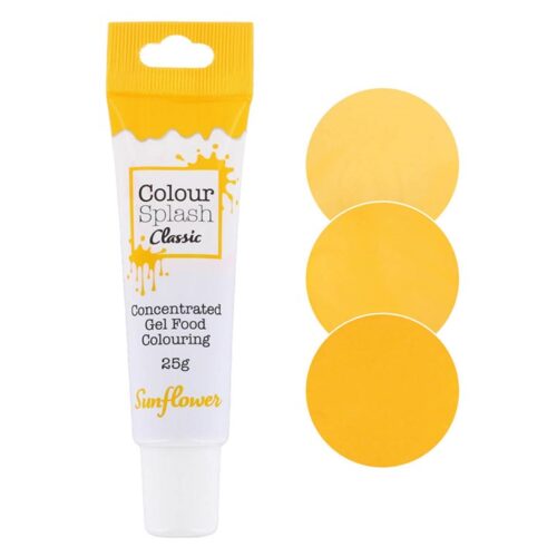 Colour Splash Food Colouring Gel - Sunflower Shades